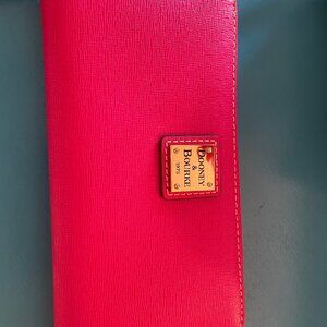 Dooney & Bourke Hot Pink Zip Around Wallet
